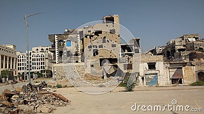 City of homs after war Editorial Stock Photo