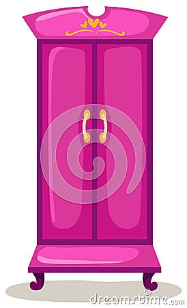 Wardrobe Vector Illustration