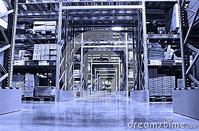 Warehouse Stock Photo