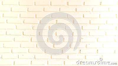 Warm red and white brick wall for texture or background Stock Photo