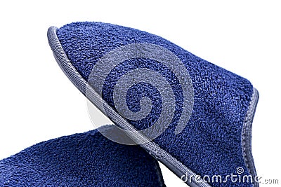 Warm slippers Stock Photo