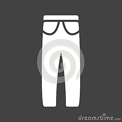 Warm Trousers Vector Illustration