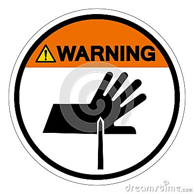 Warning Sharp Points Symbol Sign, Vector Illustration, Isolate On White Background Label .EPS10 Vector Illustration