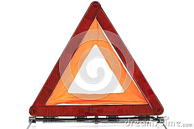 Warning sign triangle Stock Photo