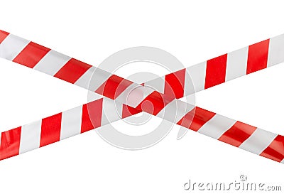 Warning tape Stock Photo