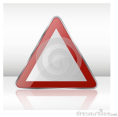 Warning triangle Vector Illustration