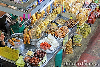 Warorot Market, Chiang Mai, Thailand Editorial Stock Photo