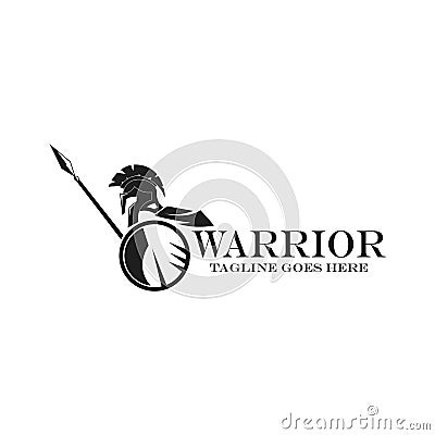 Warrior logotype Vector Illustration
