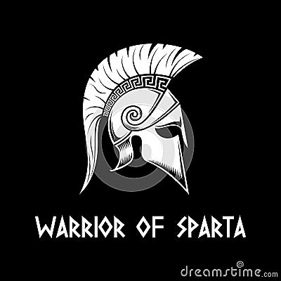 Warrior of Sparta Vector Illustration