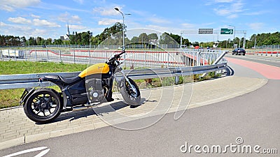 Warsaw, Poland. 1 August 2022. The Junak M15 motorcycle. Another name is Leonart Pilder Editorial Stock Photo