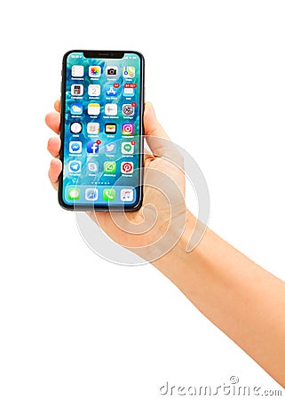 New Iphone X Editorial Stock Photo