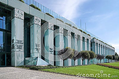 WARSAW, POLAND/EUROPE - SEPTEMBER 17 : The Supreme Court in Wars Editorial Stock Photo