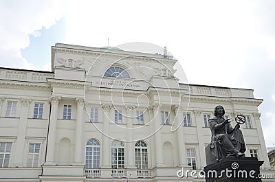 Copernicus monument Editorial Stock Photo