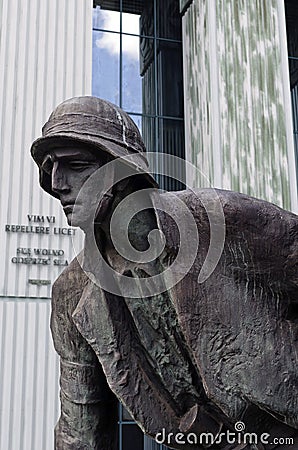 Warsaw Uprising 1944 Editorial Stock Photo