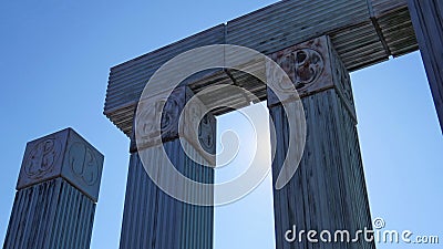 Warsaw Uprising Monument Editorial Stock Photo