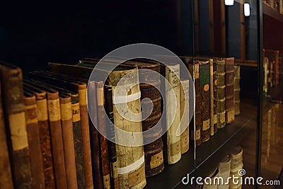 German city Eisenach Wartburg library Stock Photo