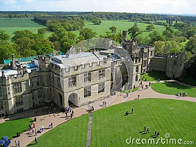 Warwick Castle Stock Photo