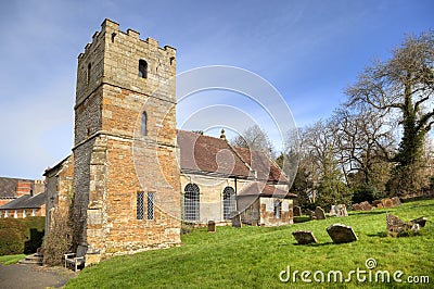 Warwickshire Church Stock Photo