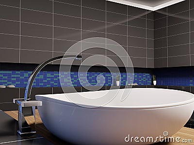 Washbasin 3d Stock Photo