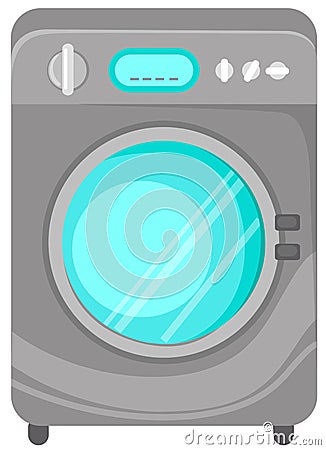 Washing machine Vector Illustration