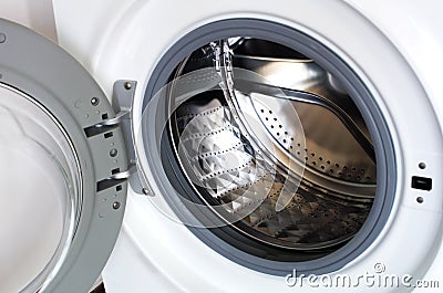 Washing machine Stock Photo