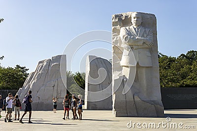 Martin Luther King Jr. Memorial Editorial Stock Photo