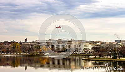 Washington DC Bureau of Engraving & Printing Stock Photo