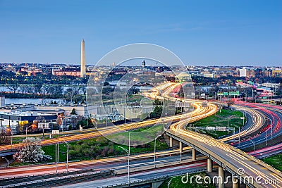 Washington DC Skyline Stock Photo