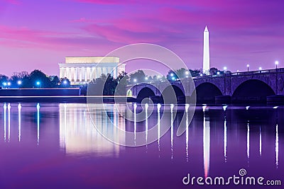 Washington DC Skyline Stock Photo