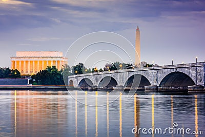 Washington DC Skyline Stock Photo