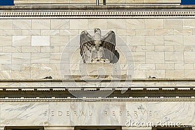 The Marriner S. Eccles Federal Reserve Board Building Eccles Building Editorial Stock Photo