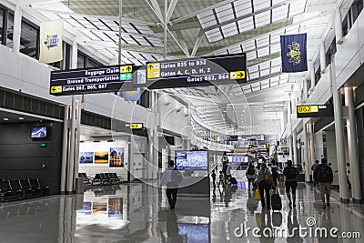 Washington Dulles International Airport Editorial Stock Photo