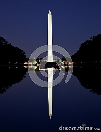 Washington monument Stock Photo