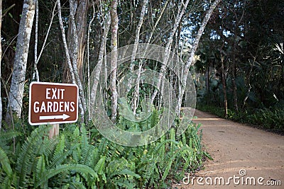 Washington Oaks State Park Stock Photo