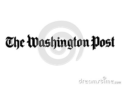 The Washington Post Logo Editorial Stock Photo