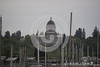 Washington State Capital Building Editorial Stock Photo