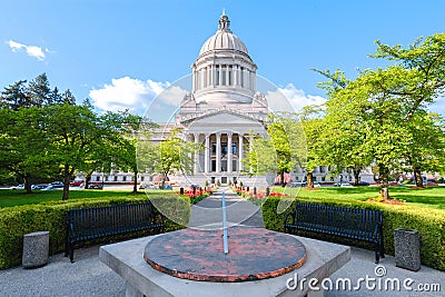 Washington State Capitol Building Stock Photo