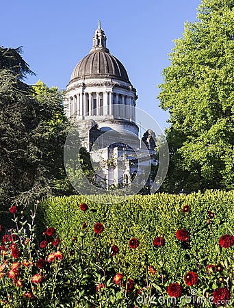 Washington State Capitol Stock Photo