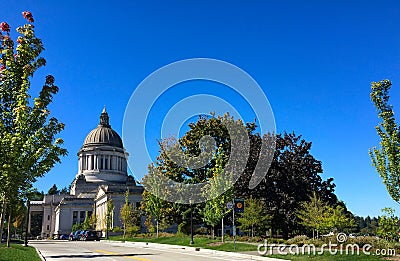 Washington state capitol Editorial Stock Photo