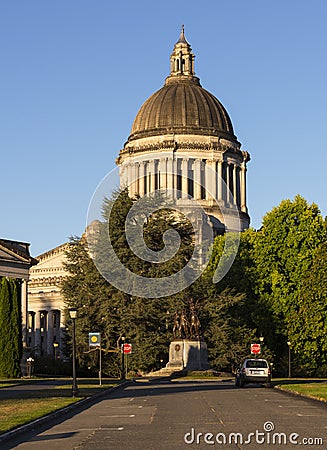 Washington State Capitol Editorial Stock Photo