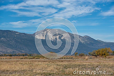Washoe Lake State Park high desert landscape Stock Photo