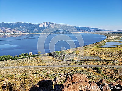 Washoe Lake State Park outside of Carson City, Nevada Stock Photo