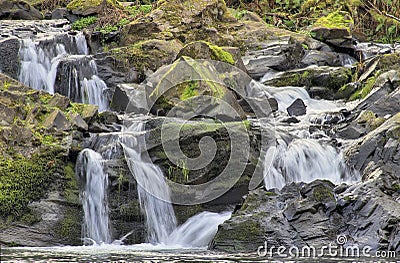 Washougal River Waterfall Stock Photo