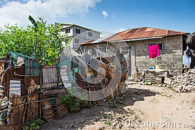 Wasini island in Kenya Stock Photo