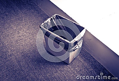Waste basket Stock Photo