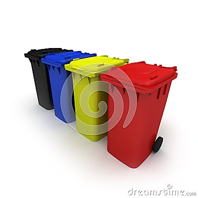 Waste disposal Stock Photo