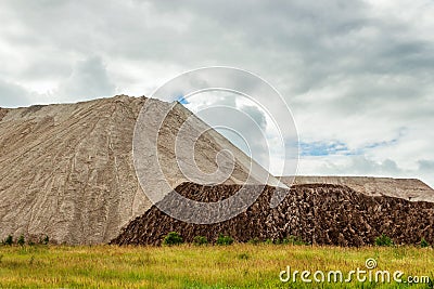 Waste heap Stock Photo