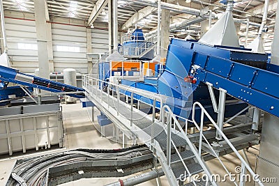 Waste-to-energy plant Stock Photo