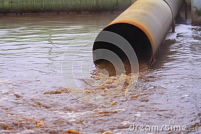 Waste water Stock Photo