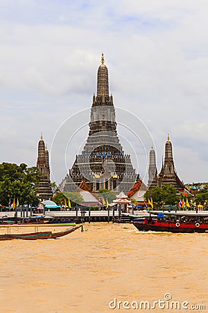 Wat Arun, Bangkok, Thailand Stock Photo